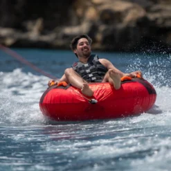 Bouée Jobe Rumble Red | 1P -Sports Nautiques Magasin bouee jobe rumble red 1p 2