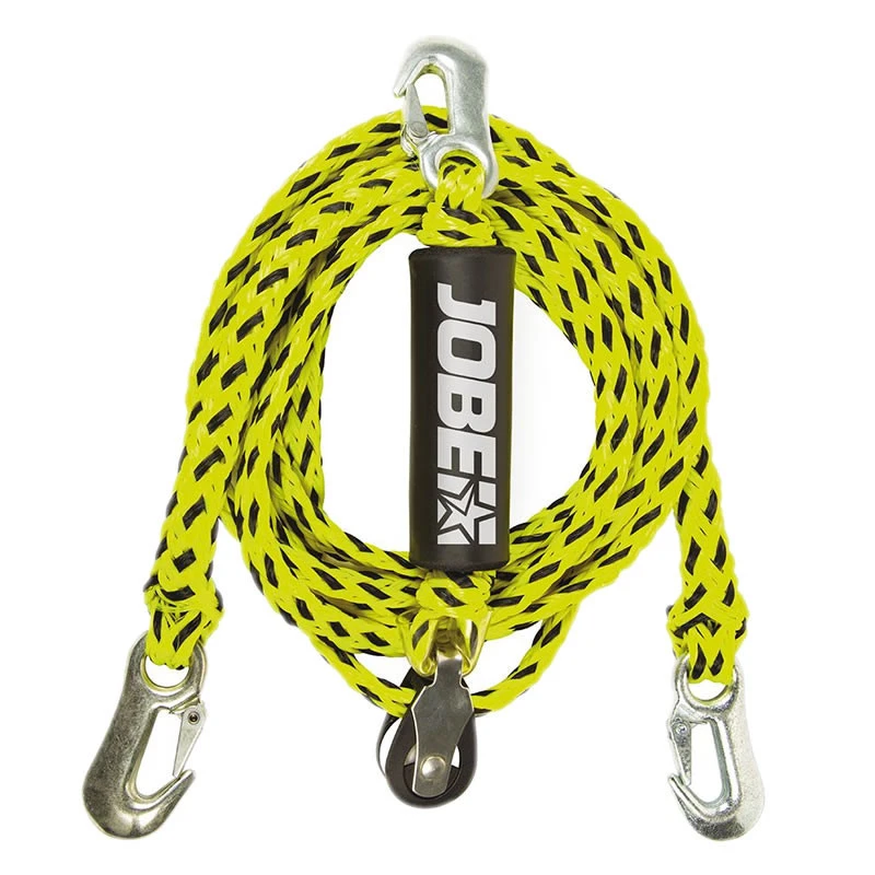 Corde Jobe En Triangle Avec Poulie Pour Bouée 2 Personnes 1 Corde Jobe En Triangle Avec Poulie Pour Bouée 2 Personnes