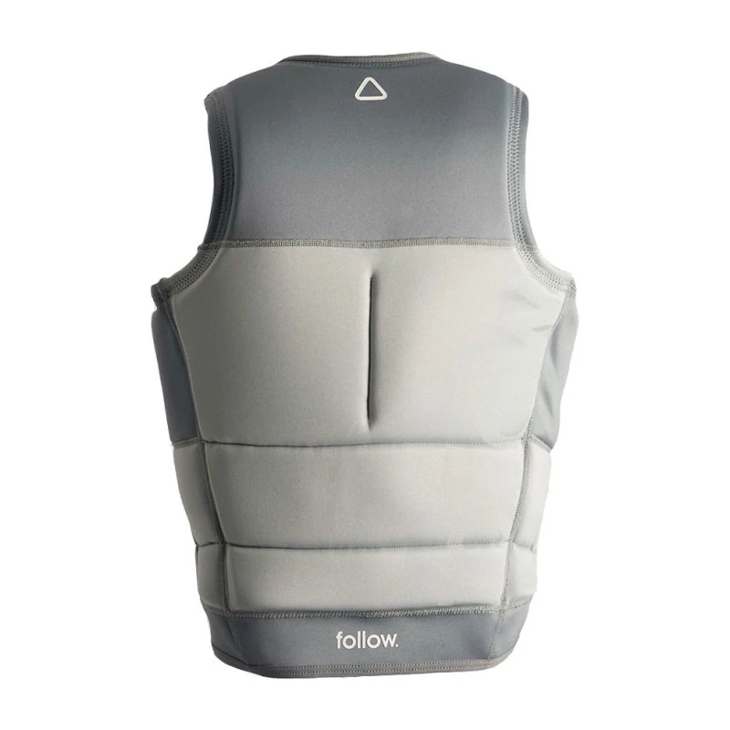 Gilet D'impact Follow Néoprène Signal Mens Grey 2 Gilet D'impact Follow Néoprène Signal Mens Grey – Image 2