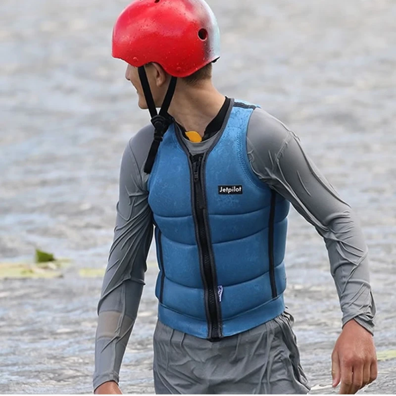 Gilet D'impact JetPilot Néoprène Prime Kid Bleu 3 Gilet D'impact JetPilot Néoprène Prime Kid Bleu – Image 3