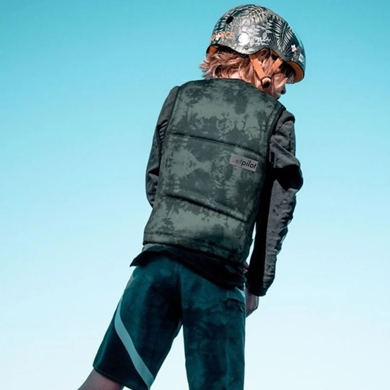 Gilet D'impact JetPilot Néoprène Prime Kid Militaire 3 Gilet D'impact JetPilot Néoprène Prime Kid Militaire – Image 3