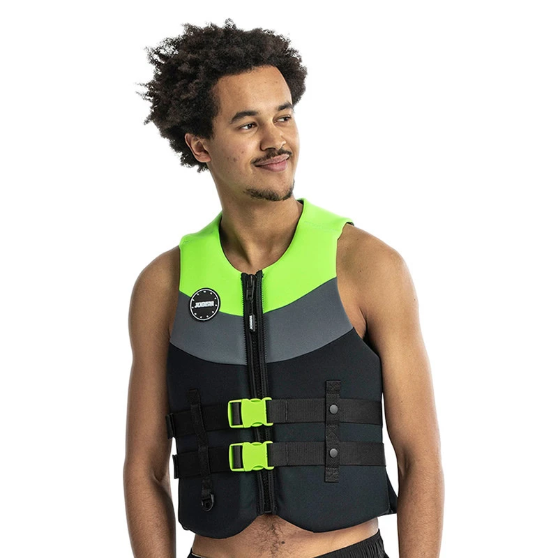Gilet Jobe Homme Néoprène Vert Lime 1 Gilet Jobe Homme Néoprène Vert Lime