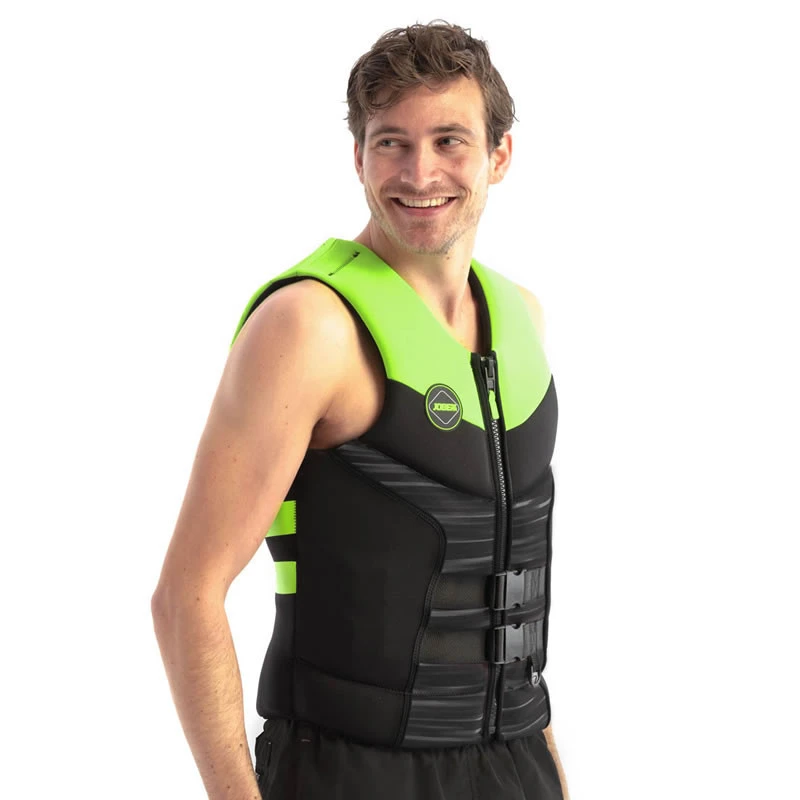Gilet Jobe Homme Segmented Avec Ceinture Néoprène Vert 1 Gilet Jobe Homme Segmented Avec Ceinture Néoprène Vert