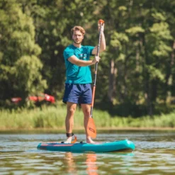 Pagaie Télescopique SUP Fiberglass Orange 3 Pcs -Sports Nautiques Magasin pagaie telescopique sup fiberglass orange 3 pcs 2