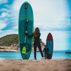 Stand-Up Paddle Gonflable Jobe Yarra Teal 10.6" -Sports Nautiques Magasin stand up paddle gonflable jobe yarra teal 106 2