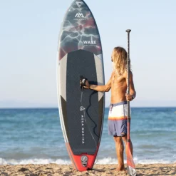 Stand-Up Paddle Gonflable Aqua Marina Wave 8'8" 10 Stand-Up Paddle Gonflable Aqua Marina Wave 8'8" -Sports Nautiques Magasin stand up paddle gonflable wave 8 8 4
