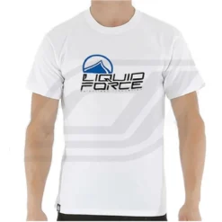 T-shirt Liquid Force Half Dome Blanc